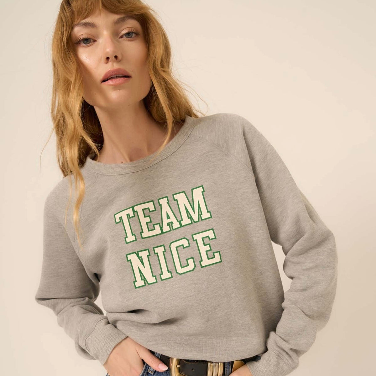 PROJECT SOCIAL T Naughty/Nice Reversible Sweatshirt